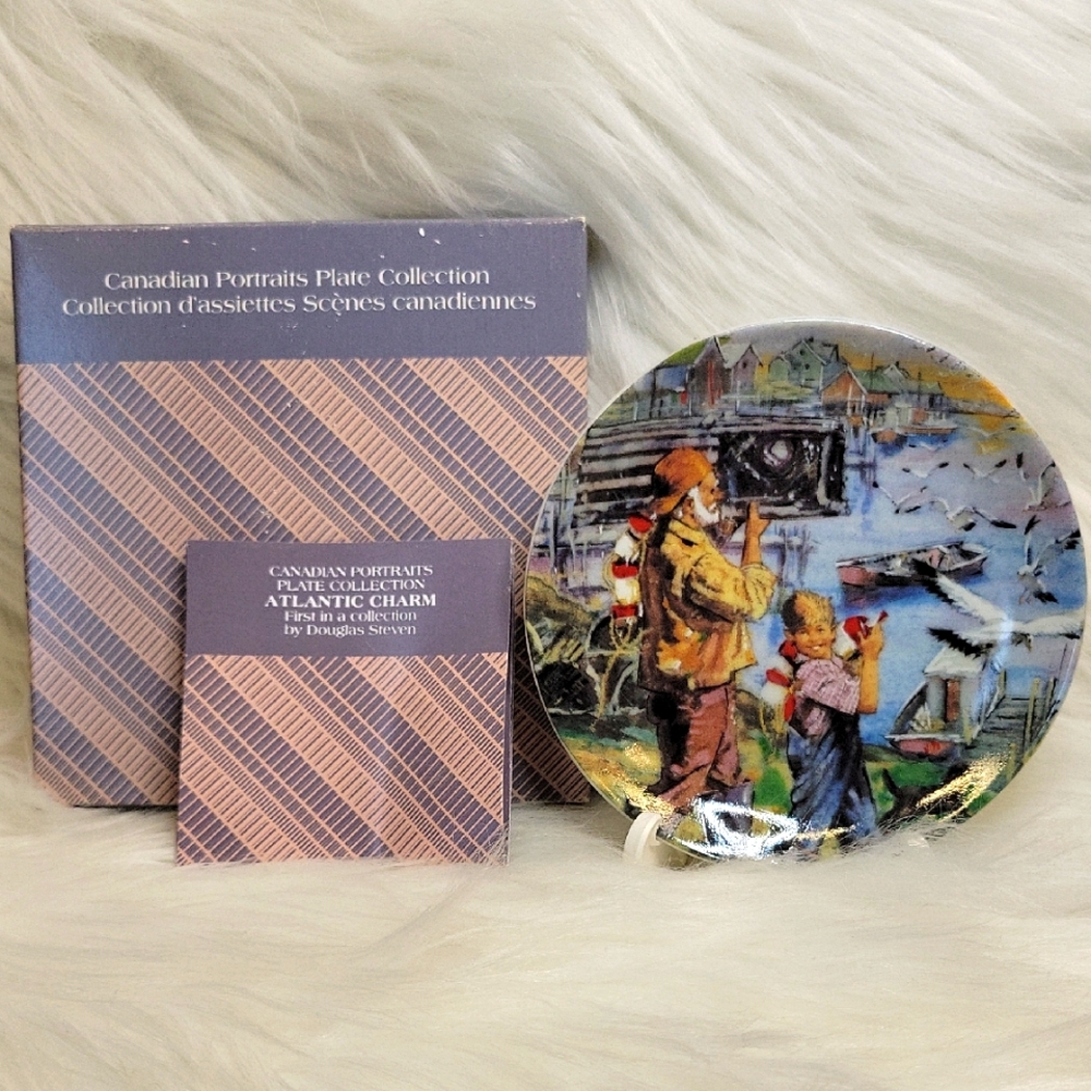 3/$25 Avon Vintage Plate Collection - Atlantic Charm
